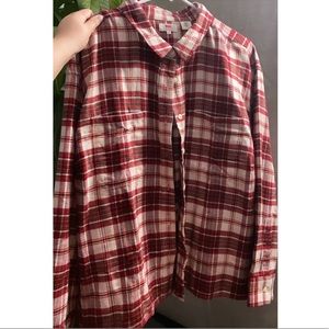 Levi’s cropped flannel in size 2x New With Tags